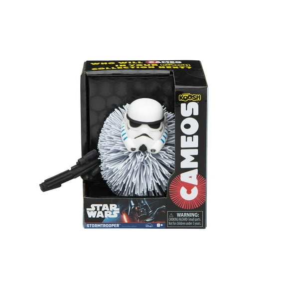 Koosh Cameos - Stormtrooper - Star Wars - Tactile Fidget Ball Fan Gift Toy Collectible for Adults and for Kids for Ages 8 Plus