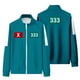 thumbnail image 1 of Squid Game Green Jacket Cosplay Costume for Adults O/X/007/222/230/333/246/338– Official Player Outfit Green L, 1 of 3