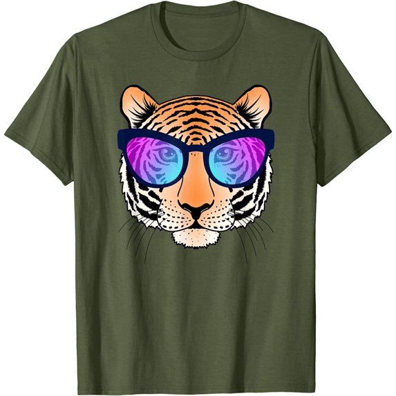 Tiger Shirt Animal Shirt Tiger Gifts Tiger Tshirts Animal Lover Shirt Wildlife Animal Tshirt Tiger Gift Animal Lover Tiger Shirt