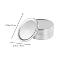 thumbnail image 5 of 24Pcs Canning Lids Jars Regular Mouth Reusable Canning Caps Tinplate Covers, 5 of 5