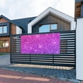thumbnail image 4 of Lsque Purple Glitter Pattern Party Banner, Festive Banner , Holiday Celebrations and Events for Carnival Birthday Party Festival Decorations-Small, 4 of 8