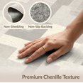 thumbnail image 6 of ODIKA 8'x10' Washable Area Rug Extra Minimalist Contemporary Asymmetrical Scattered Shapes Large for Dining Room, Office, Lounge, Non-Slip Chair-Friendly Mat, 6 of 7