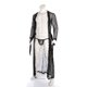 thumbnail image 4 of Albornoz de encaje largo para hombre, Kimono transparente, conjunto de pantalones en T con abertura, ropa interior Sexy en perspectiva Fridja nalpqowj15442, 4 of 9