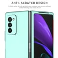 thumbnail image 7 of ELEHOLD Matte Case for Samsung Galaxy Z Fold 2,Solid Color Anti-Scratch Ultra Slim Lightweight Case Shockproof Protective Cover for Samsung Z Fold 2,Skyblue, 7 of 7