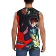 thumbnail image 4 of My Hero Academia You Are Next Men's Tank Top Lightweight Summer Sleeveless Tee Shirt Muscle Tank Tops Workout T-Shirts Casual Athletic Undershirts, 4 of 7