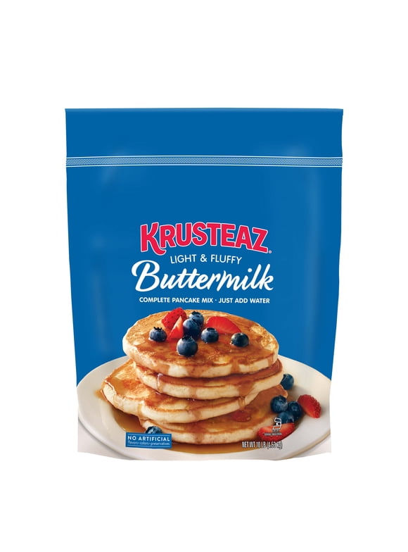 Krusteaz Light & Fluffy Buttermilk Complete Pancake Mix, 10 lb Bag