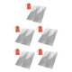 thumbnail image 3 of Yuarrent Manta de emergencia portátil reflectante a prueba de golpes a prueba de viento impermeable exterior viajes mantas de supervivencia Plata 5Conjunto, 3 of 6