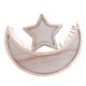 thumbnail image 1 of Bandeja de madera Eid Mubarak Ramadan Moon Star Bandeja de postres Vajilla para servir (6) Tmvgtek Para estrenar, 1 of 8