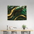 thumbnail image 2 of Hirioo Green Marble Print Tapestry Lightweight Fabric for Bedroom Aesthetic Home Wall Dorm Décor Living Room Decor 29x37 Inch, 2 of 8