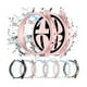 thumbnail image 1 of wonima02 [6+6Pack] for Samsung Galaxy Watch 6 Screen Protector Case 40mm, Anti-Fog Tempered Glass and Waterproof Hard PC Protective Bumper Cover Compatible with Galaxy Watch6 40mm, 1 of 1