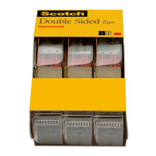2 Scotch Double-Sided Tape Permanent 0.5in X 450in