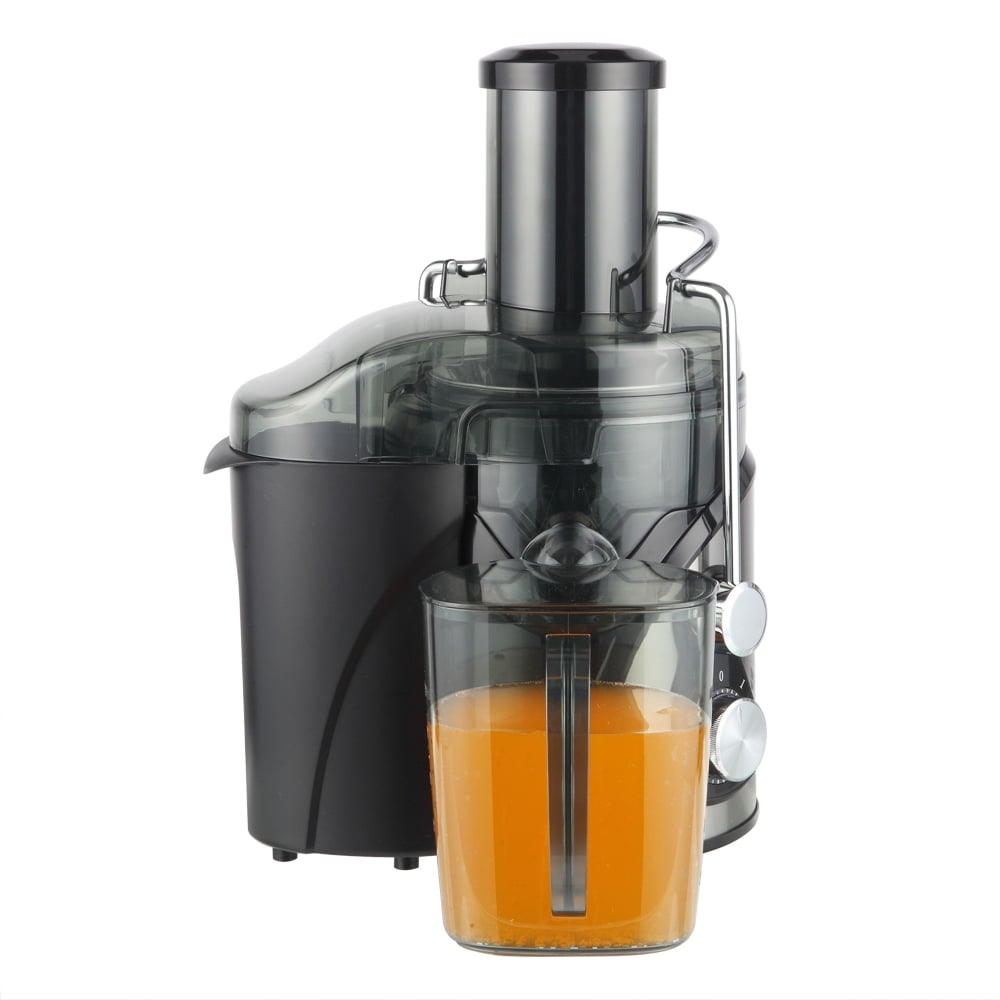 Kepooman 110V/800W/1500Ml Juice Cup, Pomace Cup Third Gear Electric Juicer, Black