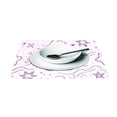 thumbnail image 3 of Simple Line Star 12×18 inch Placemats Heat Resistant Washable Foldable Rectangular Placemats Set Decoration Indoor Outdoor for Kitchen Dining Table 4PCs, 3 of 8
