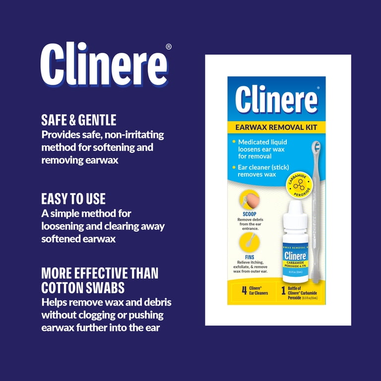 Clinere Carbamide Peroxide Ear Care Kit HSA/FSA Eligible - Walmart.com