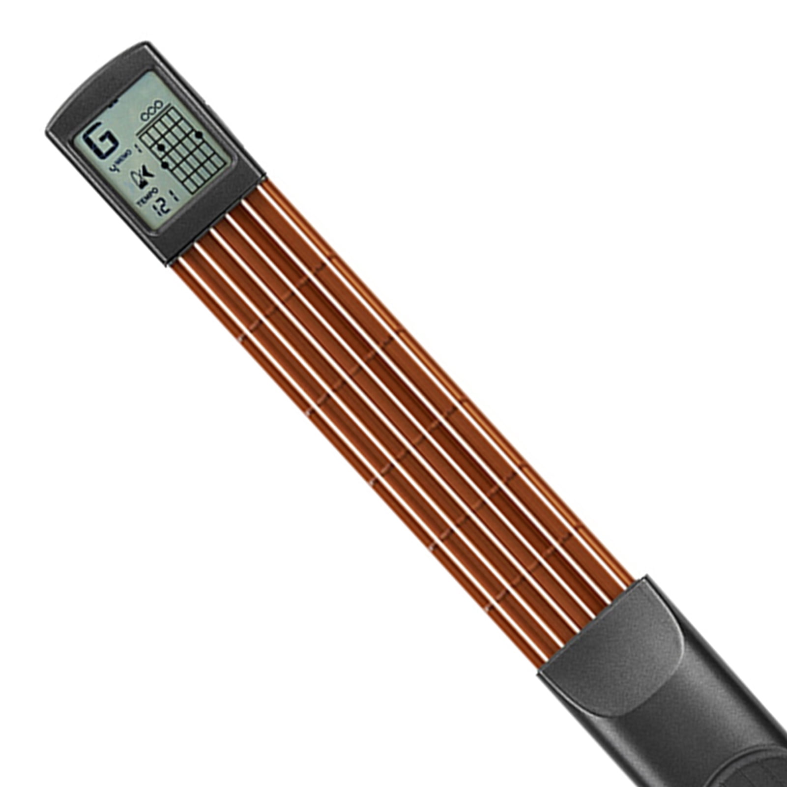 No Noise Portable Lightweight With Metronome Functions Guitar Chord Practice Tool Trainer, 6 Fret Tool, for Learn the Chords
