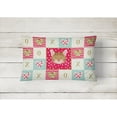 thumbnail image 2 of Carolines Treasures CK5089PW1216 Bengal Cat Love Canvas Fabric Decorative Pillow, Red, 12H x16W, multicolor, 2 of 3