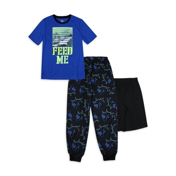 Wonder Nation Wonder Nation Boys 3Piece Pajama Set Sizes 418