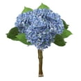 thumbnail image 2 of Real Touch Large Hydrangea Flowers Blue Realistic Artificial Blooms Faux Hydrangeas Decor 1 Pack, 2 of 9