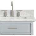 thumbnail image 7 of Ariel D061dcw2rvo Kensington 61" Free Standing Double Rectangular Basin Vanity Set - Grey, 7 of 7