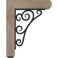 thumbnail image 3 of 3 1/2"W x 11 1/2"D x 14"H Tristan Craftsman Ironcrest Smooth Bracket, Douglas Fir (1 1/2"W x 7 1/2"D x 10"H Iron Bracket), 3 of 5