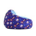 thumbnail image 3 of Marvel Spidey & Friends Toddler Round Beanbag Chair, Blue, 3 of 5