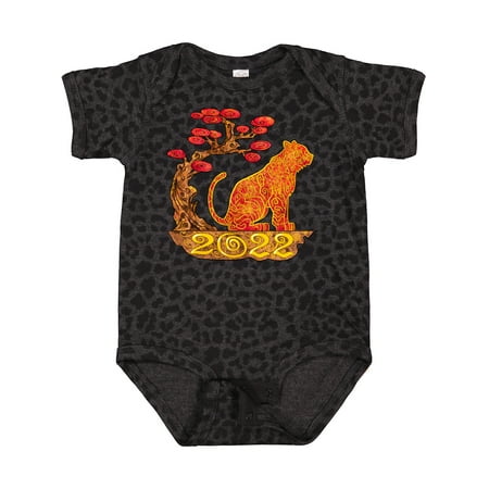 

Inktastic 2022 Year of the Tiger- New Years Gift Baby Boy or Baby Girl Bodysuit