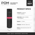thumbnail image 6 of POM Pepper Spray Keychain - Flip Top Safety - Maximum Strength OC Spray - Tactical Compact & Safe Design - 25 Bursts & 10 ft Range - Powerful & Accurate Stream Pattern, 6 of 6