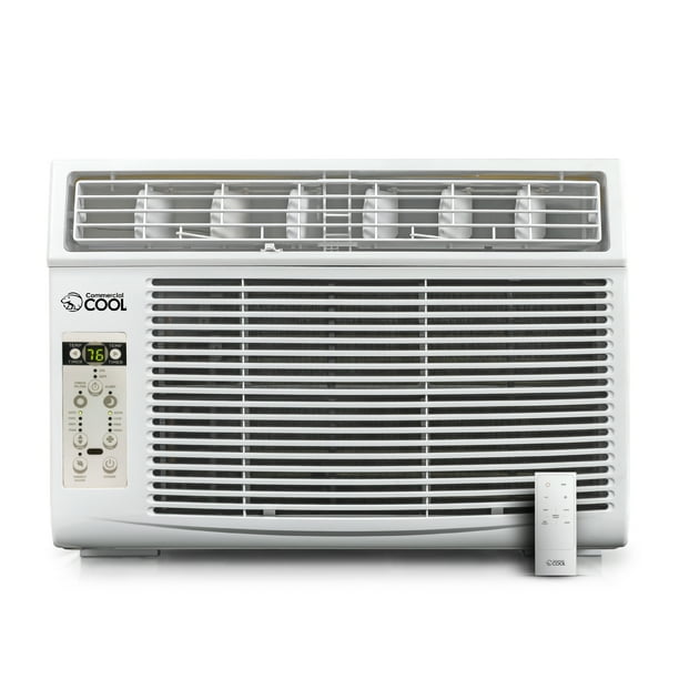 Commercial Cool 12,000 BTU Window Air Conditioner, White, with Remote