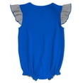thumbnail image 3 of Girls Newborn & Infant Royal/Heathered Gray Los Angeles Rams All The Love Bodysuit Bib & Booties Set, 3 of 5