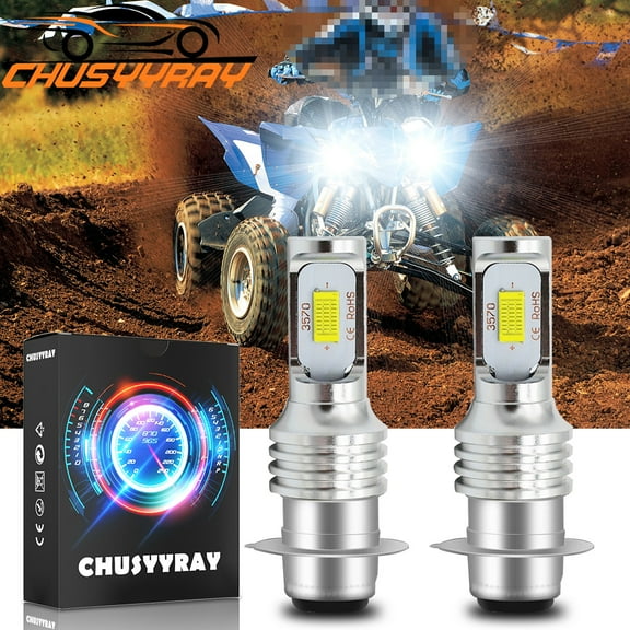 High Power LED Headlight Bulb for Honda Trx 450R 2005-2009