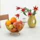 thumbnail image 3 of Cesta de fruta creativa de alambre de hierro, cuencos para almacenar frutas para la encimera de la cocina y el hogar. Dorado, 3 of 7