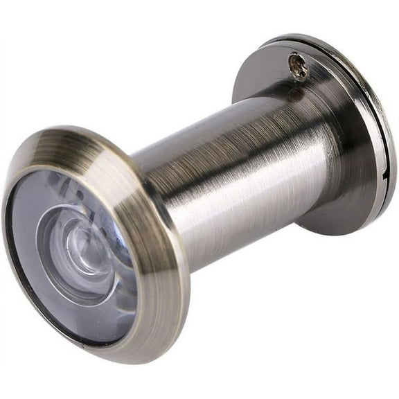 Door Viewer, Enhanced Wide Angle Security Peephole for Home Office Hotel Entry Doors(Antique Bronze)