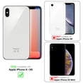 thumbnail image 2 of Cadorabo Étui pour Apple iPhone X / TP Housse Mate Protection d'Écran Étui Rigide Antichoc Étui Rigide TPU, 2 of 8