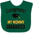 thumbnail image 3 of Inktastic Congrats My Mommy Graduated with Cap Boys or Girls Baby Bib, 3 of 4