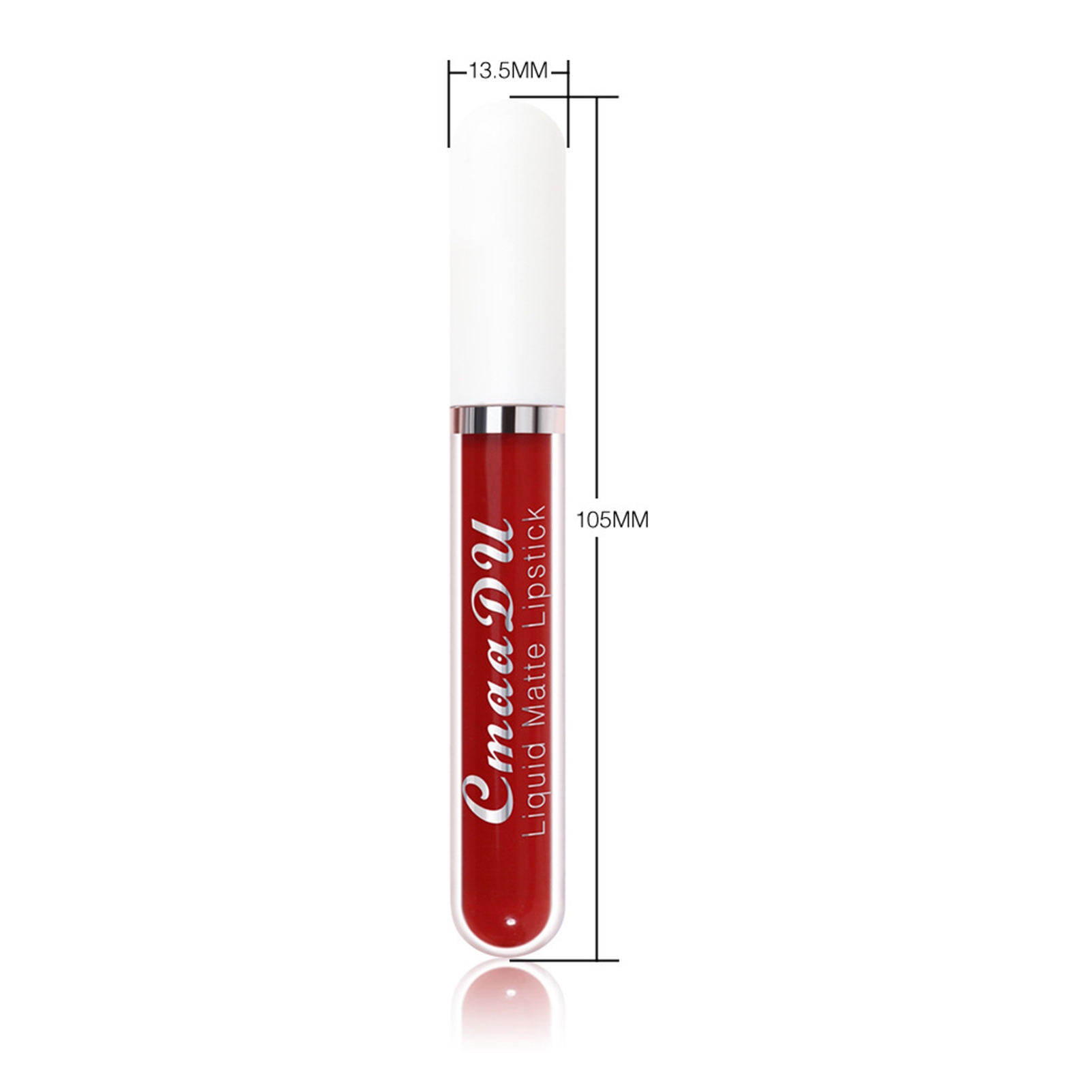 DuoZeng 2Pcs Black Matte Liquid Lipstick Lip Liner Set,Waterproof Lip Liner  and Lipstick Set Long Lasting Smudge Proof Lip Gloss Stain,Black Lipstick
