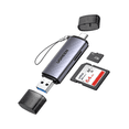 thumbnail image 1 of Lector de Tarjeta Ugreen USB C a USB-A OTG 5Gbps Gris, 1 of 8