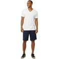 thumbnail image 3 of Knocker Sports Shorts - Men's Lightweight Loose Fit Athletic Sports Shorts M, Navy 2 Pack, 3 of 5