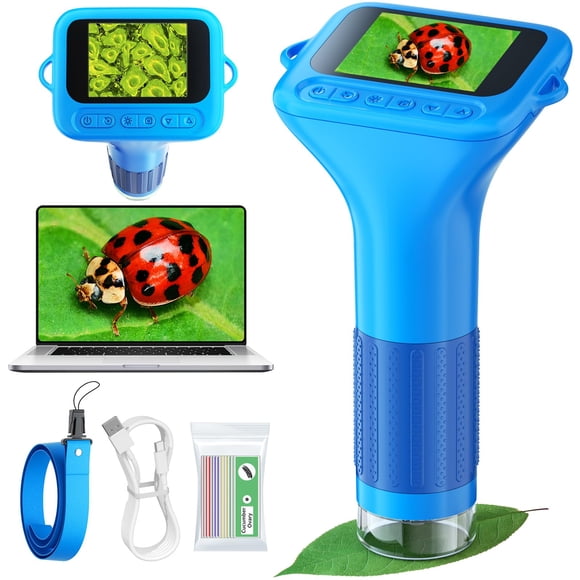 Microscopio portátil digital Odatay 100X-1000X 1080P para niños