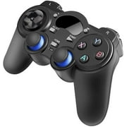 USB Wireless Gaming Controller Gamepad, Wireless Controller PC Game Controller for PC,for PC/Laptop Computer(Windows XP/7/8/10) & PS3 & Android & Steam (Black)
