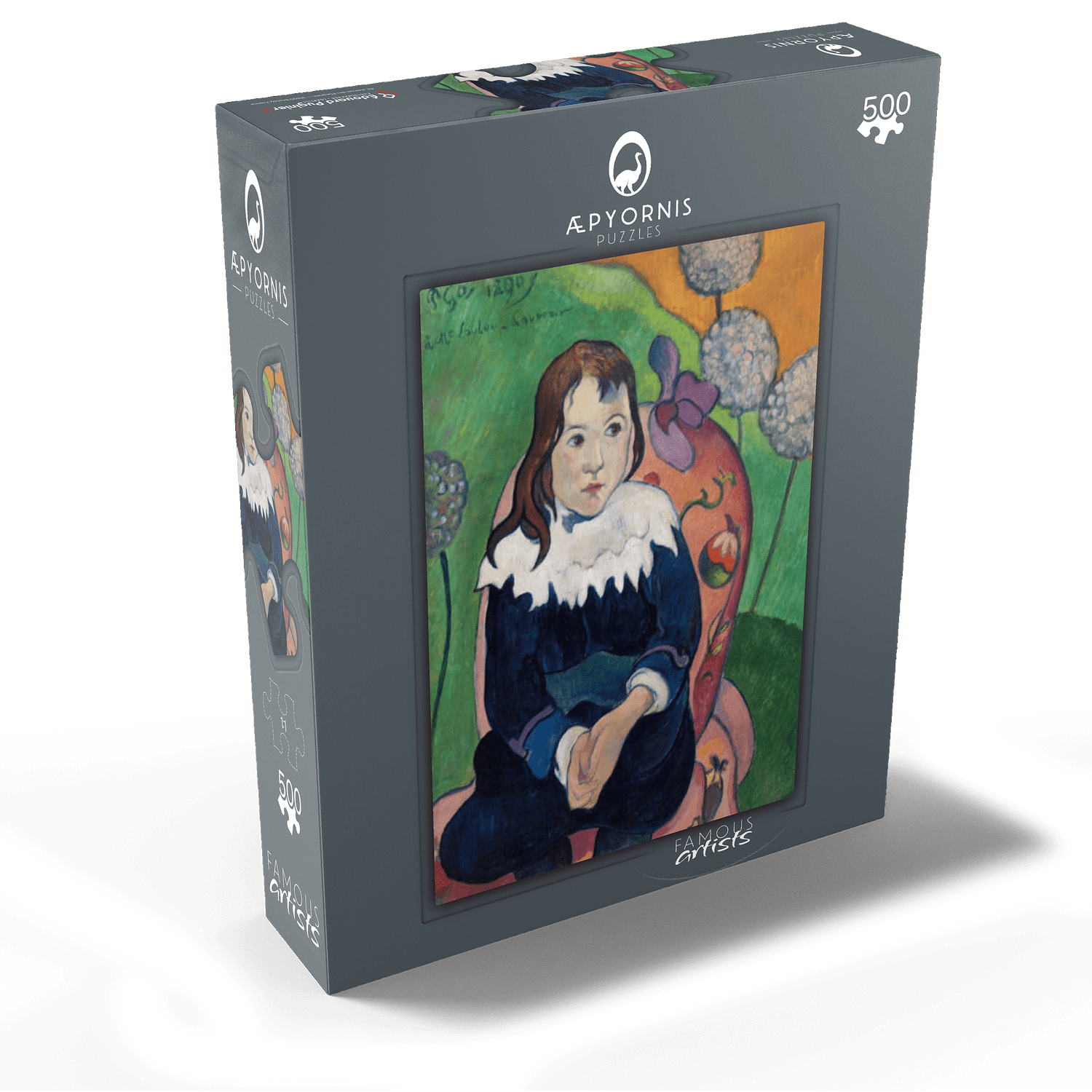 MyPuzzle - Mr. Loulou (Louis Le Ray) 1890 By Paul Gauguin - Premium 500 Piece Jigsaw Puzzle for Adults