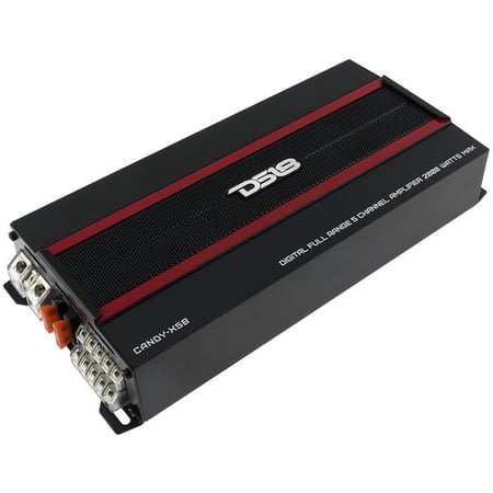 DS18 CANDY COMPACT FULL RANGE CLASS D 5 CHANNEL AMPLIFIER 2000 WATTS