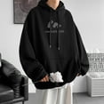 thumbnail image 2 of Spring And Autumn Hip Hop Hooded Sweatshirt Men'S Trendy Loose Casual Jacket Sky Blue 2Xl, 2 of 6