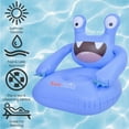 thumbnail image 4 of Pool Central Monster Inflatable Poolside Childrens Chair - 24" - Blue, 4 of 5