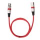 thumbnail image 3 of Cable de Estéreo ANGGREK Juego de Seis Colores 1 Metro PVC Conexión XLR para Guitarra, 3 of 8