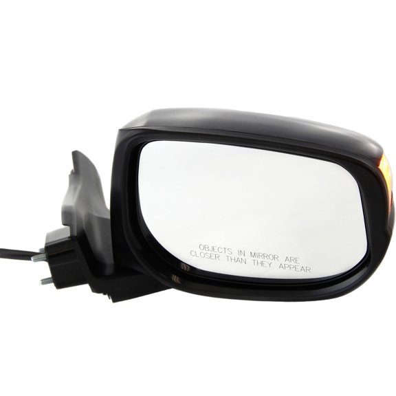 MIRROR Compatible For 2010-2014 Honda Insight Right Passenger Heated Power Glass In-housing Signal Light Paintable