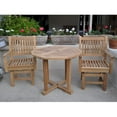 thumbnail image 2 of Teak Montage Rialto 3-Pieces Bistro Set, 2 of 8