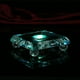thumbnail image 2 of Base de lámpara de cristal enchufable LED blanca, adornos de artesanía de cristal, portalámparas colorido, 2 of 5