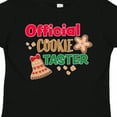 thumbnail image 4 of Inktastic Christmas Official Cookie Taster with Bell and Star Cookie Boys or Girls Toddler T-Shirt, 4 of 5
