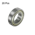 thumbnail image 3 of Uxcell 6800ZZ Ball Bearings 10mmx19mmx5mm Chrome Steel Double Shielded 20 Pack, 3 of 6