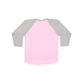 thumbnail image 2 of LAT Men's Baseball T-Shirt - PINK/ VIN HTHR - M, 2 of 4